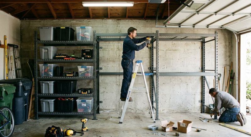 Garage Shelves Installation in Fairfax, VA