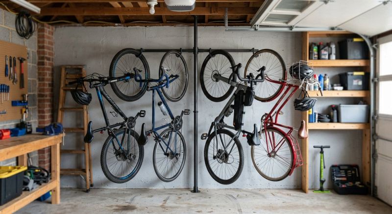 Garage Tool Rack Installation in Montgomery County, MD